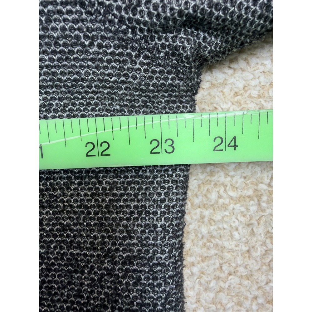 Orvis Men's 1/4 Zip Sherpa Fleece Lined Pullover Sweatshirt Men's L Black White - Picture 8 of 11